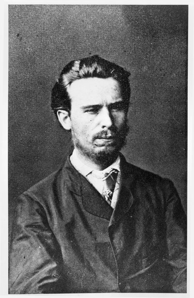 Portrait of Sergei Nechaev by Russian Photographer